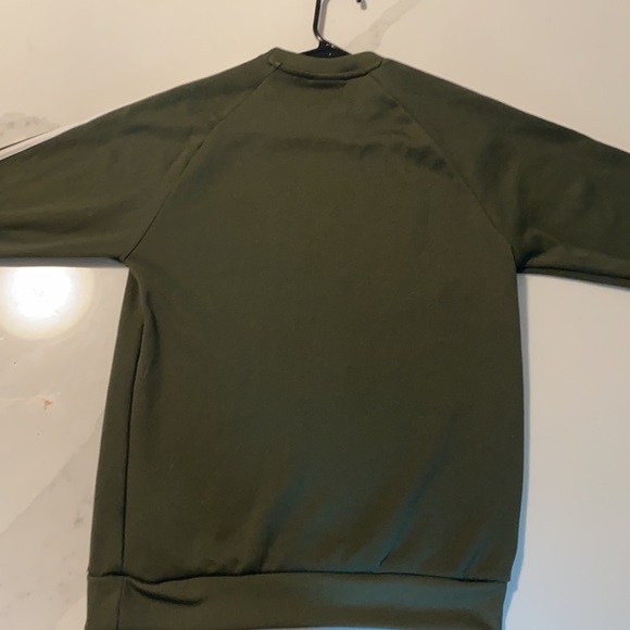 Adidas women’s, dark green, crew neck sweatshirt - Picture 2 of 2